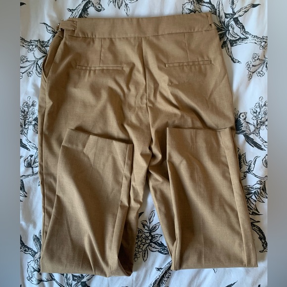 Light brown Mango tailored slacks size Uk 12 - Picture 4 of 4